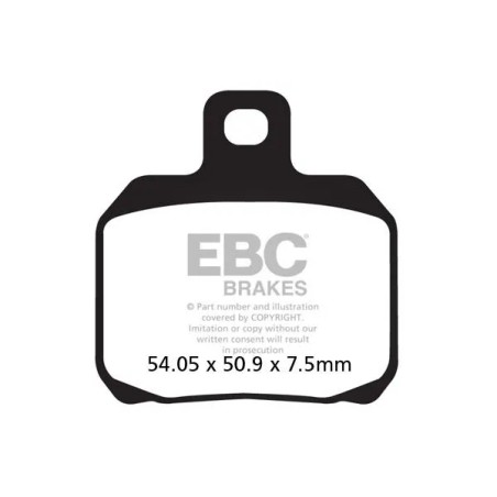 Vee Semi-Sintered Brake Pads