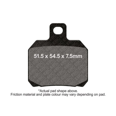 Extreme Performance Sintered  EPFA  Brake Pads