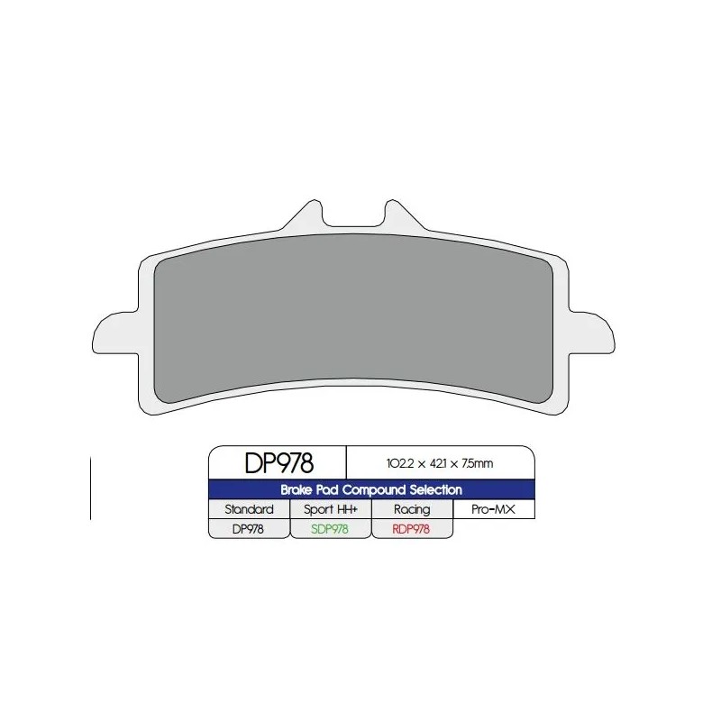 Standard Sintered Metal Brake Pads