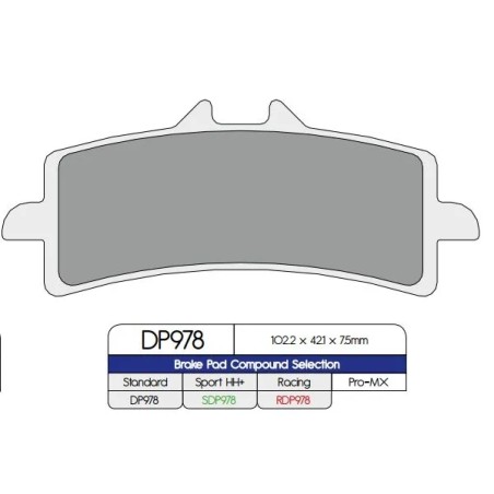 Standard Sintered Metal Brake Pads