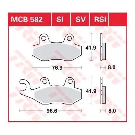 All Round Sintered Metal Brake Pads