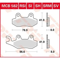 All Round Sintered Metal Brake Pads