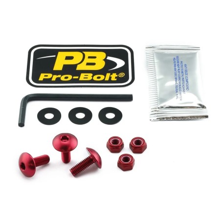 Aluminium License Plate Bolt Kit