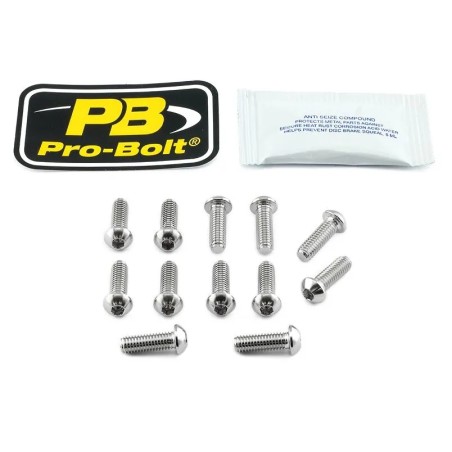 Titanium Brake Rotor Mounting Bolt Kit
