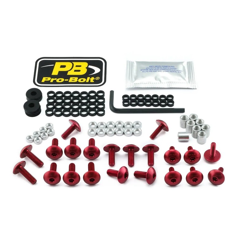 Kit de boulons pour carénage en aluminium pour Suzuki