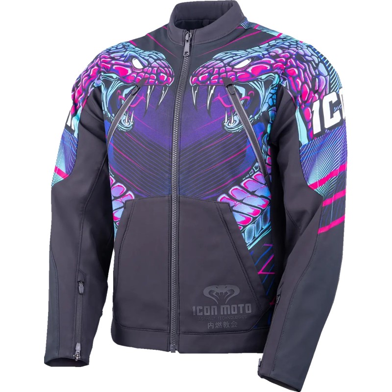 Synthwave Merc3 Lazer Cobra  Jacket