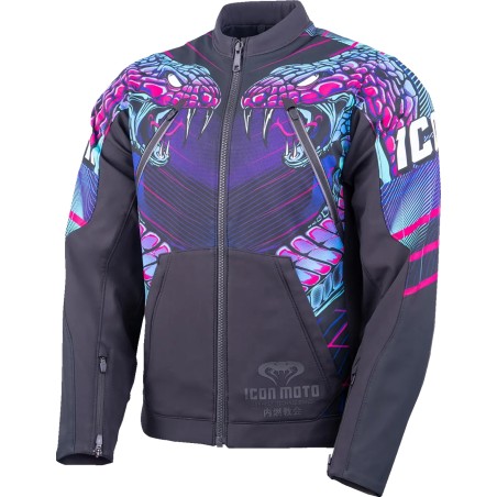 Veste Synthwave Merc3 Lazer Cobra™