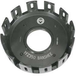 Cloche d'embrayage taillée dans la masse avec Silentbloc