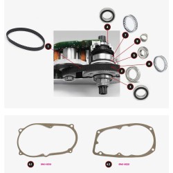 Gasket for Brose Motor