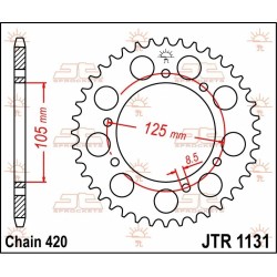 Rear Sprocket Steel