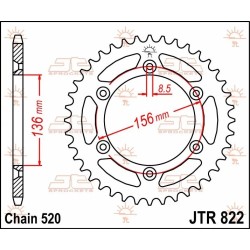 Rear Sprocket Steel