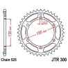 Rear Sprocket Induction Hardened Black Zinc Finish