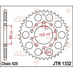 Rear Sprocket Steel
