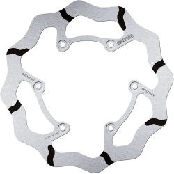 BRAKE ROTOR FIXED WAVE GROOVED OVERSIZE