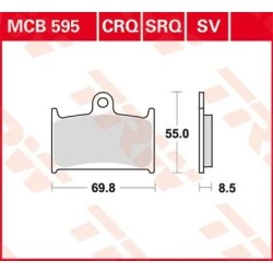 SV Series Sindered Brake Pads