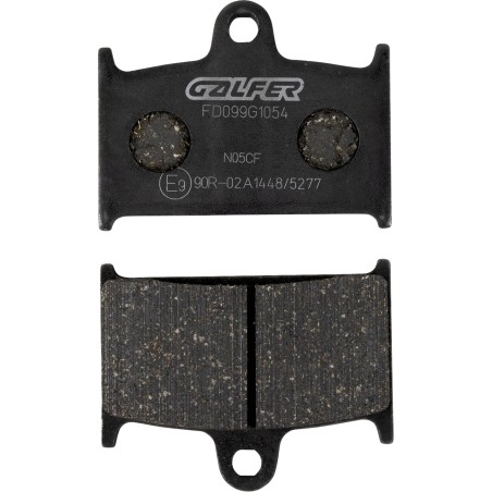 Plaquettes de frein semi-métalliques