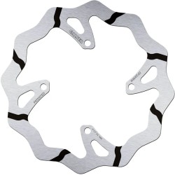 BRAKE ROTOR FIXED WAVE GROOVED OVERSIZE