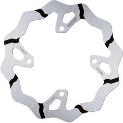 BRAKE ROTOR FIXED WAVE GROOVED OVERSIZE