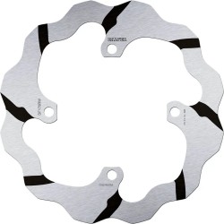 BRAKE ROTOR FIXED WAVE GROOVED OVERSIZE