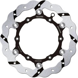 BRAKE ROTOR FLOATING WAVE GROOVED