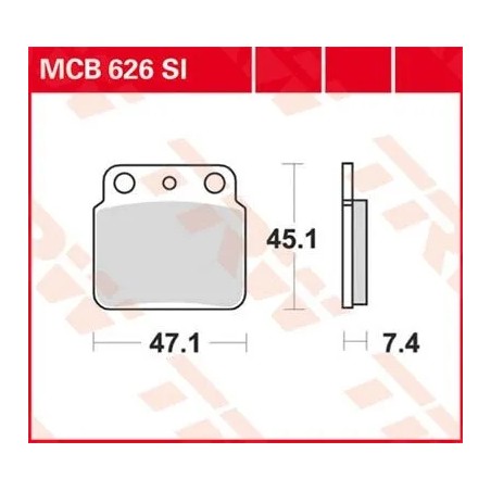 SI Series Sindered Off-Road Brake Pads