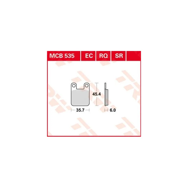 RQ Series Organic Sports Brake Pads