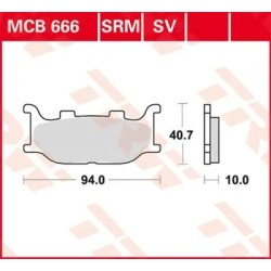 SV Series Sindered Brake Pads