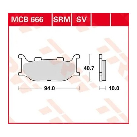 SV Series Sindered Brake Pads