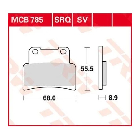 SV Series Sindered Brake Pads