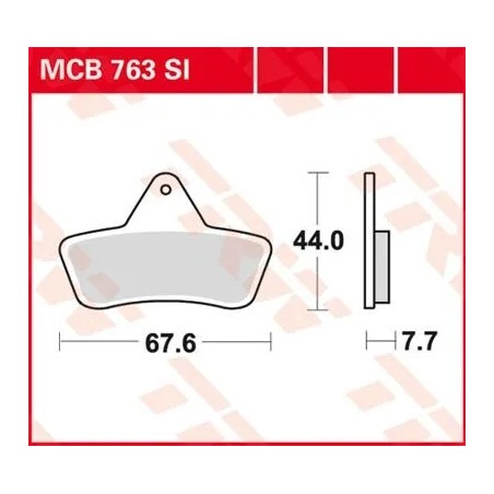 SI Series Sindered Off-Road Brake Pads