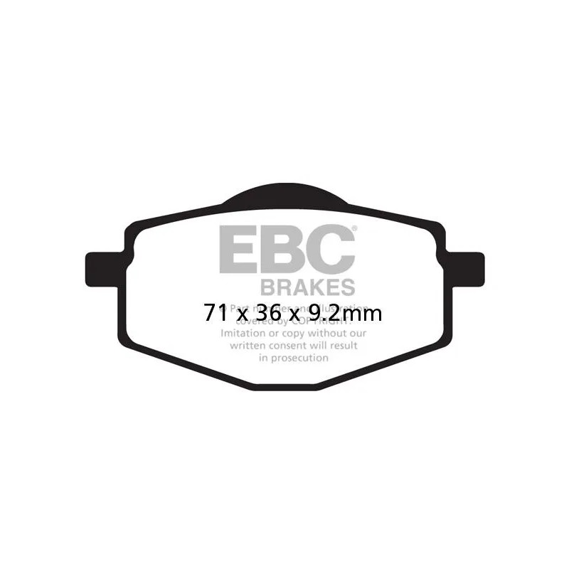 SFAC Carbon Series Scooter Brake Pads