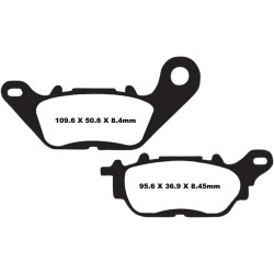 SFA Series Organic Scooter Brake Pads