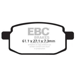SFAC Carbon Series Scooter Brake Pads