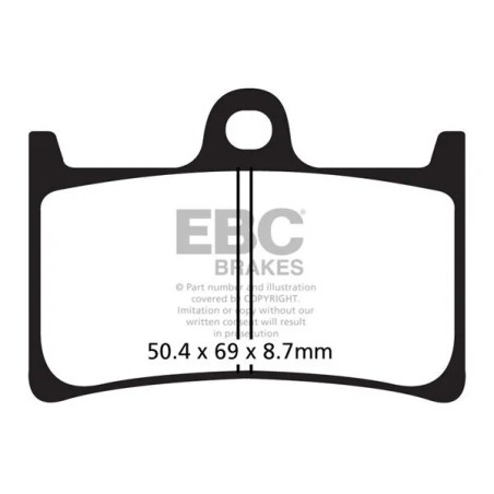 SFAC Carbon Series Scooter Brake Pads