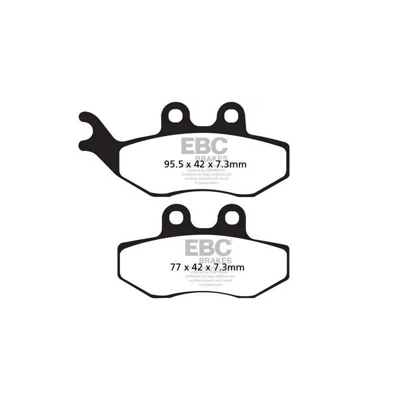 SFAC Carbon Series Scooter Brake Pads