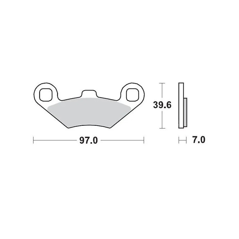 Racing Brake Pads ATV