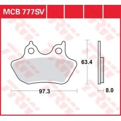 SV Series Sindered Brake Pads