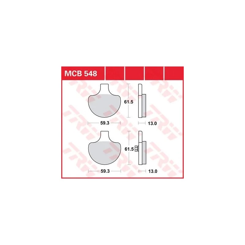 Plaquettes de frein en métal fritté polyvalentes