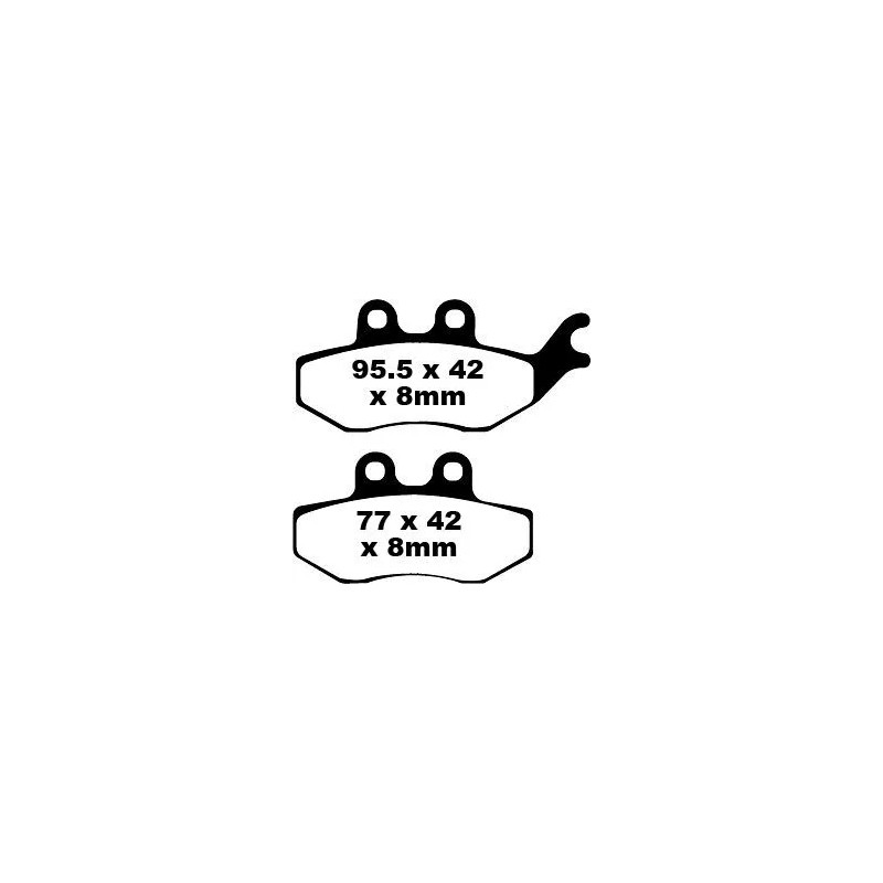 FA Series Organic Brake Pads