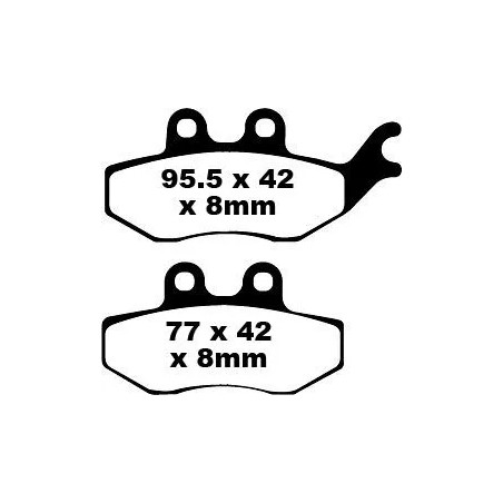 FA Series Organic Brake Pads