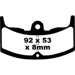 FA Series Organic Brake Pads