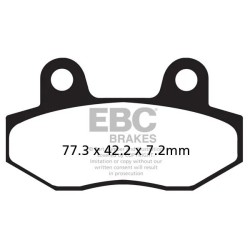 SFAC Carbon Series Scooter Brake Pads