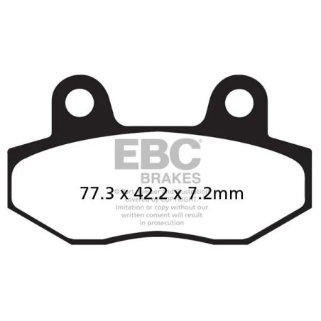SFAC Carbon Series Scooter Brake Pads
