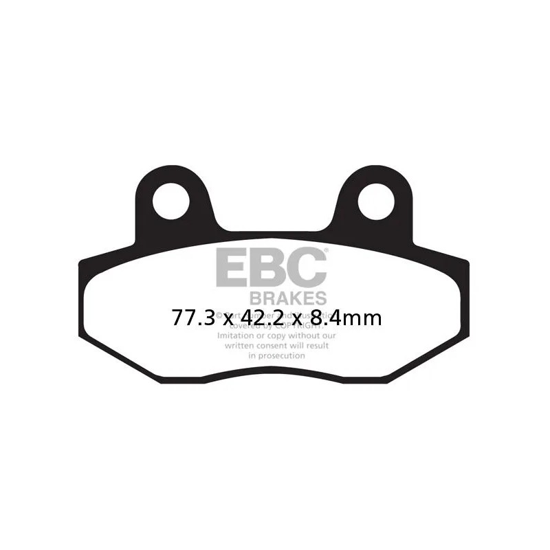FA Series Organic Brake Pads