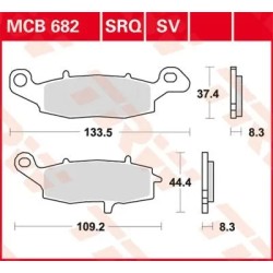 SV Series Sindered Brake Pads