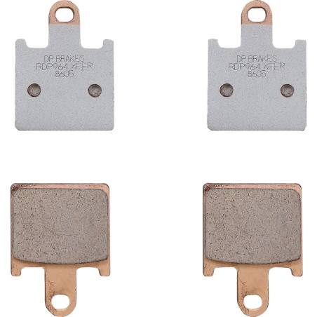 Plaquettes de frein frittées titane RDP X-Race