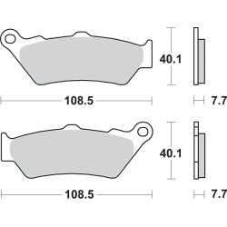 LS Street Excel Sintered Rear Brake Pads