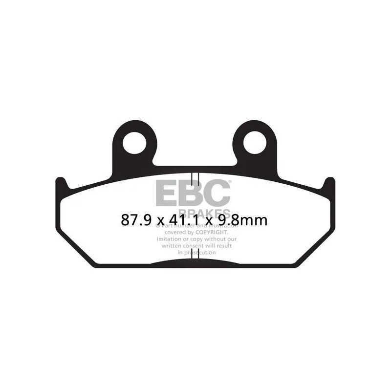 Vee Semi-Sintered Brake Pads