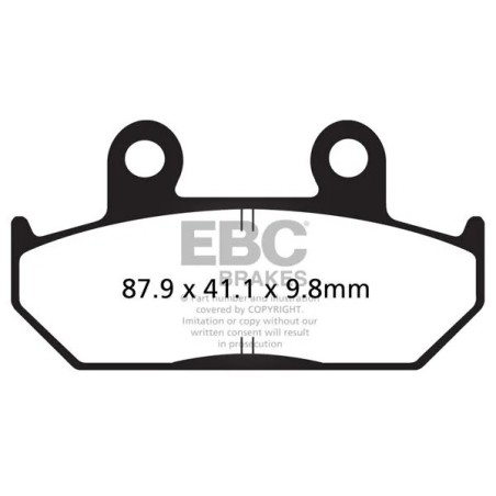 Vee Semi-Sintered Brake Pads
