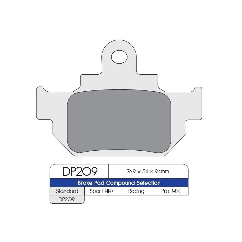 Standard Sintered Metal Brake Pads